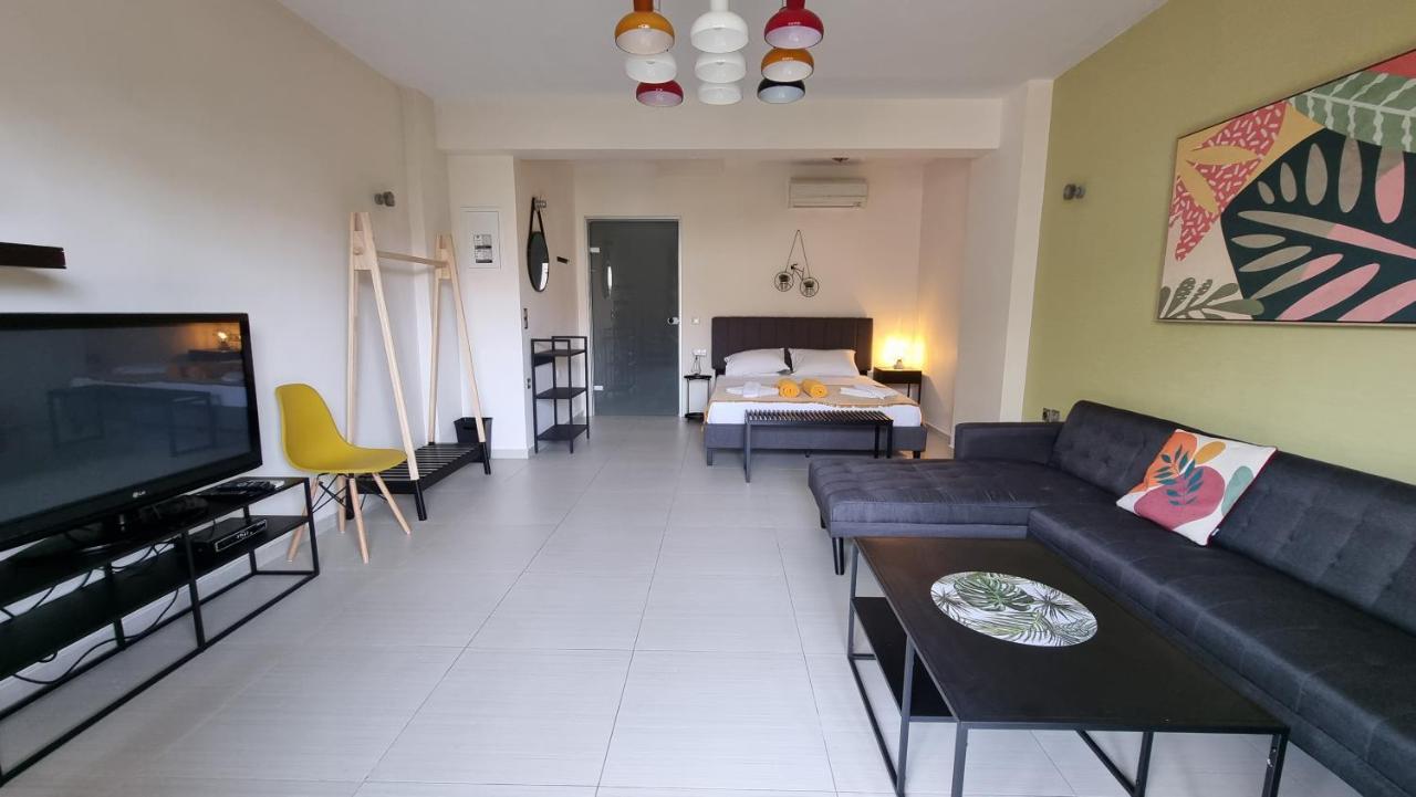 Sandy Point Villas Chania Agia Marina 外观 照片